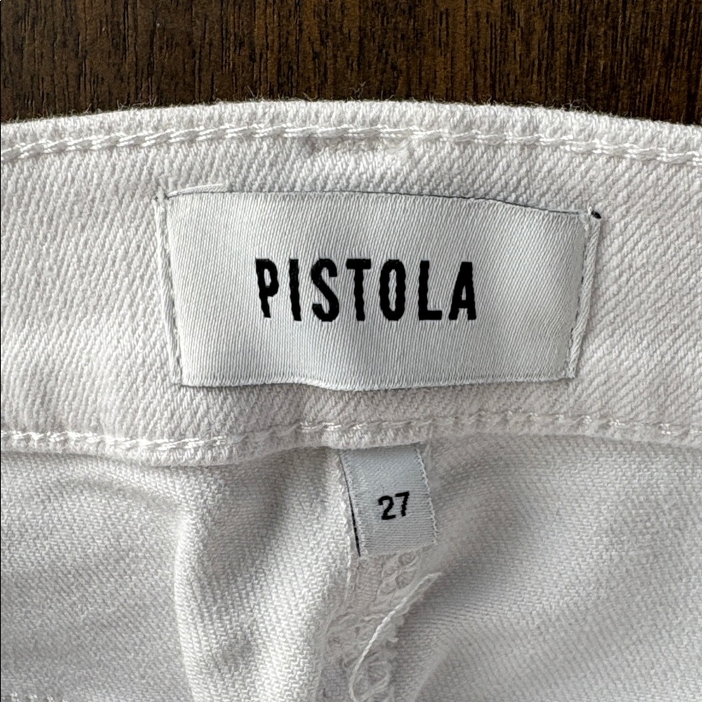 PISTOLA - CHARLIE WHITE HIGH RISE CLASSIC STRAIGHT JEANS - Picture 2 of 9